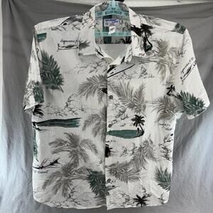 Cape Kennedy Hawaian Shirt Aircraft